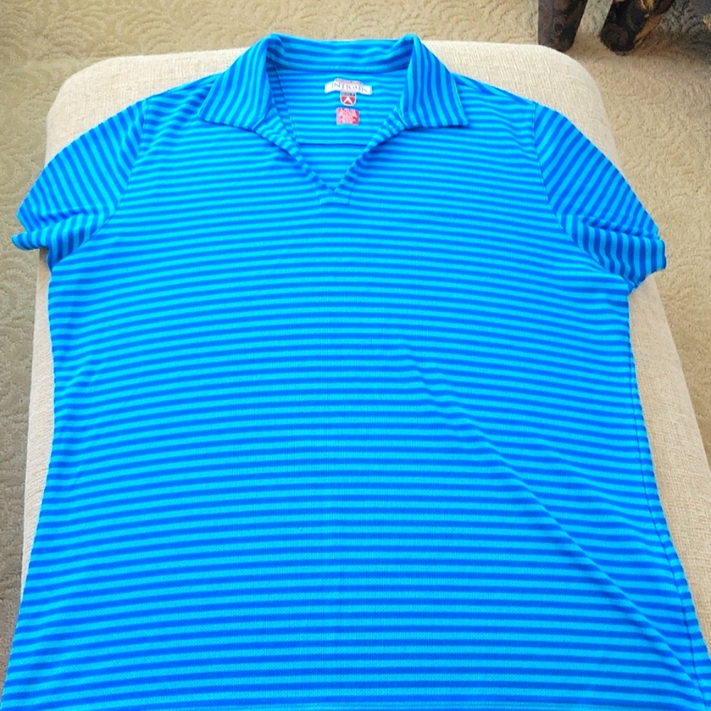 Antigua Golf Shirt woman's Lg